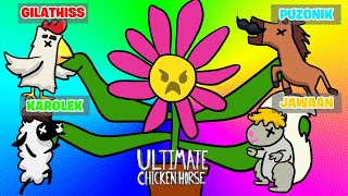 POTWORNY KWIAT NIE POZWALA NAM UCIEC  ULTIMATE CHICKEN HORSE [upl. by Zonnya822]