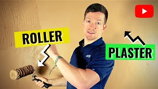 Learn How To Plaster A Wall ROLLER METHOD REVEALED  Plastering For Beginners [upl. by Cyb269]