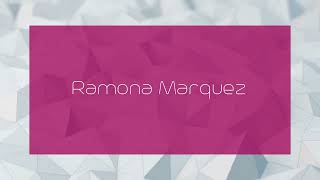 Ramona Marquez  appearance [upl. by Lust358]