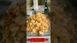 Blackstone Shrimp amp Scallop Fried Rice Recipe [upl. by Chrotoem]