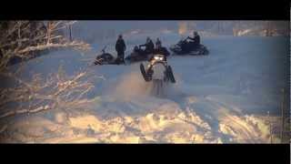 Radioactive Snow Short snowmobile movie [upl. by Bradman718]