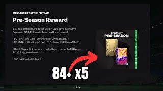 Jeg åbner mine 4 Div Rivals Rewards og mine PreSeason Rewards [upl. by Hayotal]