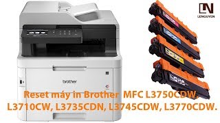 Reset mực máy in brother MFC L3750CDW [upl. by Backer]