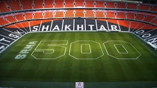 Donbass Arena 500 appearances of Darijo Srna [upl. by Allesor]