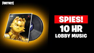 Fortnite  Spies Murda Beatz Remix Lobby Music  10 Hours  Chapter 2 Remix Battlepass [upl. by Iris496]