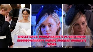 CHELSY DAVY CRIES AT MEGHAN MARKLE AND PRINCE HARRYS WEDDING FLASHBACK [upl. by Oconnor320]