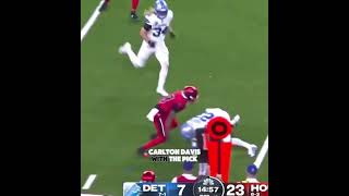 Dan Campbell Called The Interception at Halftime dancampbell detroitlions youtubeshorts shorts [upl. by Nerak]