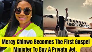 Mercy Chinwo Becomes The First Gospel Minister To Buy A Private Jet Congratulations [upl. by Ungley]