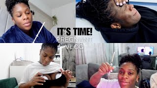 PREGNANCY VLOG 6  COLOSTRUM HARVESTING INDUCING MY LABOUR NATURALLY WATCH ME GET A SWEEP OVER IT [upl. by Borries]