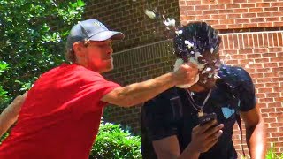 Pie Balloon in the Face Prank Funny Video [upl. by Oiramaj]