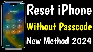 Reset iPhone Without Passcode  Forgot iPhone Passcode How To Unlock iPhone Password [upl. by Moina]