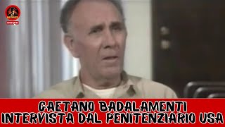 Gaetano Badalamenti intervista dal penitenziario statunitense dove si trovava detenuto [upl. by Ettenim]