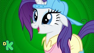 ¡Momentos divertidos de Rarity  My little pony  Discovery Kids [upl. by Fuchs43]