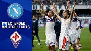 Napoli vs Fiorentina Extended Highlights  Serie A  CBS Sports Golazo [upl. by Alahc734]