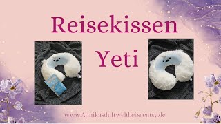 Reisekissen ☆ Nackenkissen Yeti ☆ Scentsy deutsch [upl. by Akirahs]