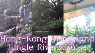 Jungle River Cruise  Disneyland HongKong Attraction Highlights Full Ride 2024 [upl. by Etnahc]