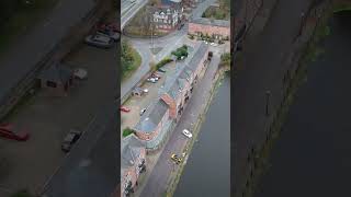 Ellesmere Port Boat museum captured on Dji Mini 3 drone 6th November 2024 in allowed zone [upl. by Thorbert205]