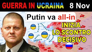 8 Nov La Scommessa di Putin BATTAGLIA PER KURAKHOVE DECIDE TUTTO  Guerra in Ucraina [upl. by Mchugh]