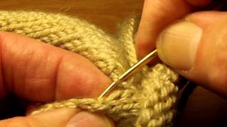 Seaming Knitting with the Bickford method [upl. by Ame]