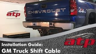 How to Remove amp Install a Shift Cable on Chevy Silverado or GMC Sierra Truck [upl. by Druce]