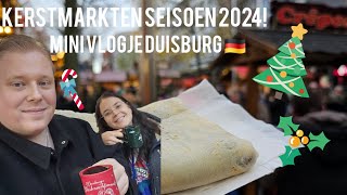 Kerstmarkt Duisburg minivlogje ofzo [upl. by Ahsiel]