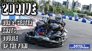 2DRIVE Our 2Seater Karts Double Up The Fun [upl. by Mirabel307]