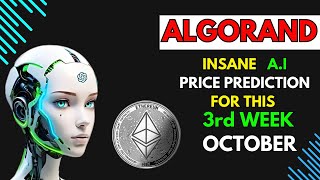 Crazy ALGORAND Price Prediction for THIS WEEK by AI [upl. by Asin]