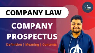 Company Prospectus  Company Documents  Company Law  BBA  Study at Home with me [upl. by Bucher]