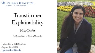 Hila Chefer  Transformer Explainability [upl. by Asaeret313]