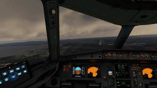 Airbus 321 Landing at Keflavík International Airport [upl. by Dviad675]