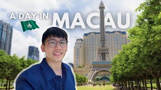 MACAU VLOG  Day Trip in Macau  Tips amp Travel Guide [upl. by Othilia]