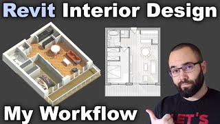 Interior Design in Revit Tutorial  My Personal Workflow [upl. by Hayyifas]