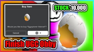 UGC LIMITED Color or Die Script  Finish UGC Obby Eggsplorer Helmet [upl. by Caughey425]