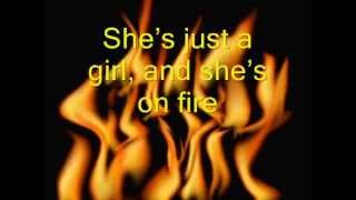 Alicia Keys ft Nicki Minaj Girl On Fire Lyrics ♥ [upl. by Josepha131]