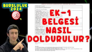 EK 1 BELGESİ NASIL DOLDURULUR [upl. by Brinkema]