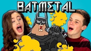 TEENS REACT TO BATMETAL amp BATMETAL RETURNS [upl. by Faucher]