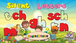 Silent Letters  mb  tch  gh  sch kn  Phonics Song [upl. by Kym599]