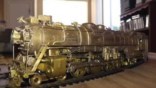 Crown PFM 484 Northern Pacific Class A5 Fujiyama Runs Well Clean Brass HO Rare [upl. by Kurman]