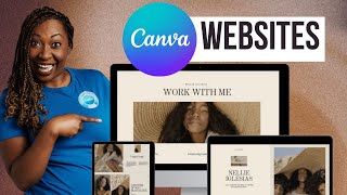 Build a Website in Canva amp Host it for FREE [upl. by Modnarb]