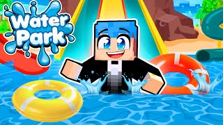 I Almost Drowned in Water Park in Minecraft [upl. by Alel839]