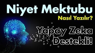 TÜBİTAK bursları için Niyet Mektubunuzu Yapay Zeka İle Güçlendirin [upl. by Netsoj518]