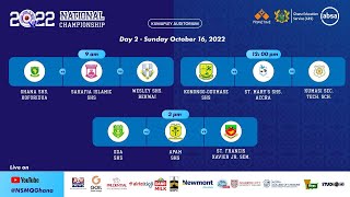 NSMQ2022 ONEEIGHTH STAGE  Konongo Odumase SHS VS St Mary’s SHS Accra VS Kumasi Sec Tech [upl. by Latrice381]