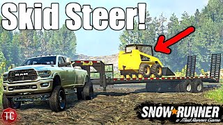 SnowRunner NEW SKID STEER MOD CONSOLE amp PC [upl. by Naahs]