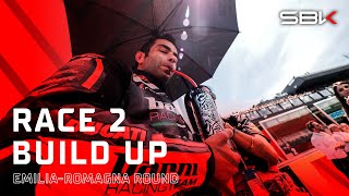 📡 EmiliaRomagnaWorldSBK 🇮🇹 Race 2 Build Up [upl. by Abbottson]