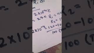 HOW TO 🤔 🤔 Calculate temp coefficient of resistance or resistivity easy way 💯 🤫 🤫 [upl. by Aramaj]