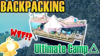 【Roblox】I did The Toughest Camping in BACKPACKING [upl. by Storfer]