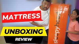 Latex Mattress Review  மெத்தை Review தமிழில்  Sleepy Head Mattress Review [upl. by Einnaj]