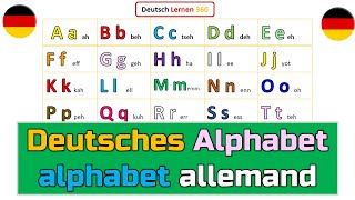 deutsches Alphabet  alphabet allemand [upl. by Santana]