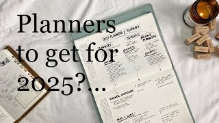 Planners to get for 2025  What I’m planning to get… [upl. by Nuahsar]