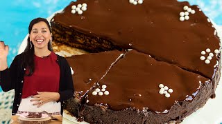 NoBake Chocolate Biscuit Cake Greek Mosaiko [upl. by Fletcher]